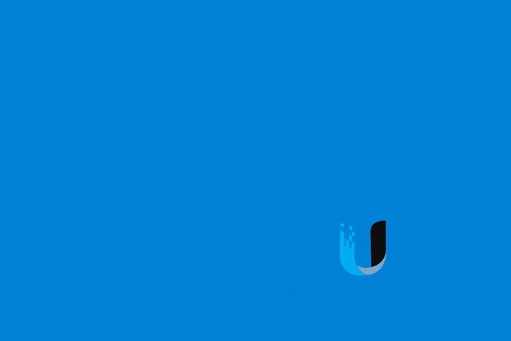Unifi logo on blue