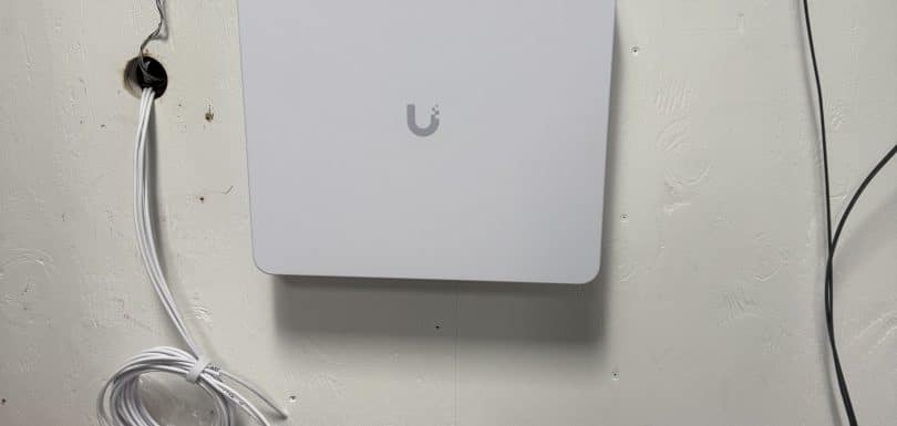 UniFi enterprise access hub installed by the UniFI Nerds
