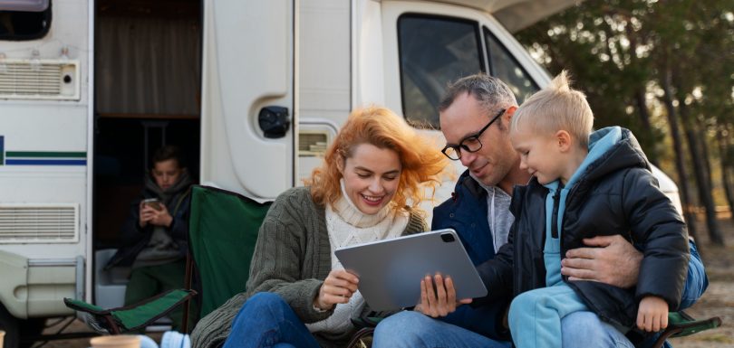 RV park security,UniFi Protect, surveillance, access control, guest safety