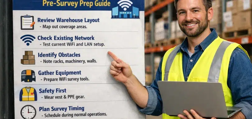warehouse wifi checklist