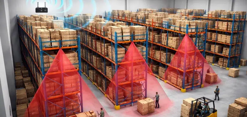 warehouse racking wifi
