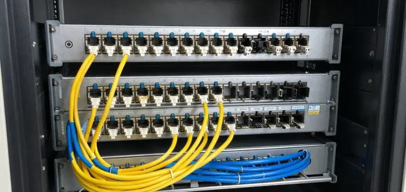 network closet setup NYC