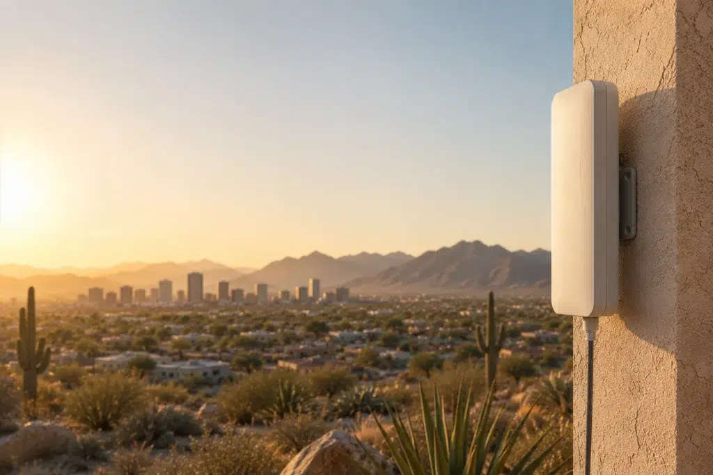 Outdoor WiFi in Extreme Heat UniFi Network Equipment for Phoenix's Desert Summers