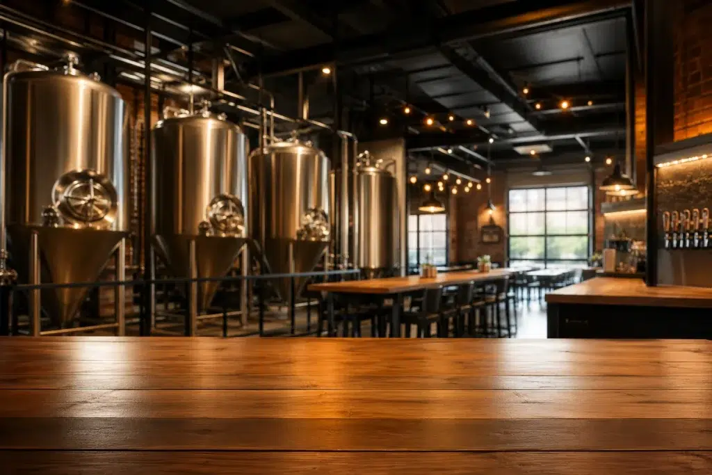 Brewery & Taproom WiFi in Portland POS, Guest Access & Cameras on One UniFi Network