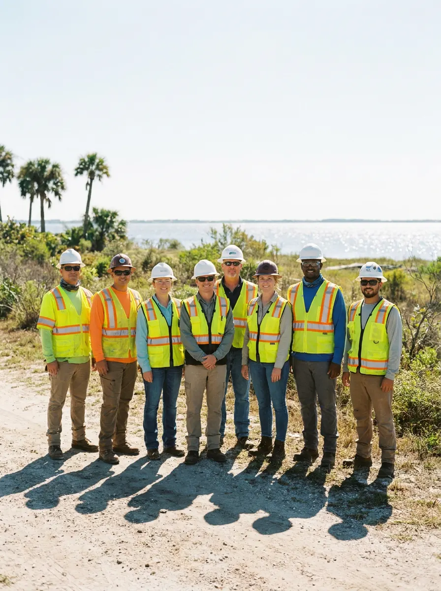 A Florida crew, not a dispatch radius