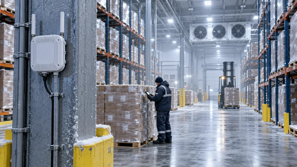 Cold Storage & Food Distribution WiFi