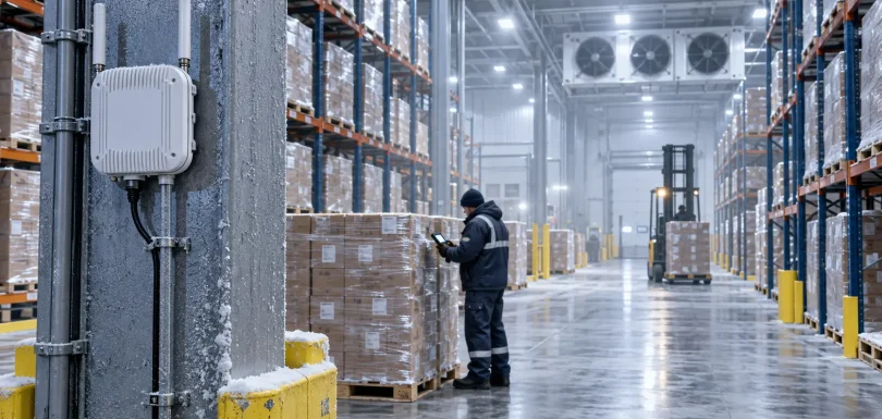 Cold Storage & Food Distribution WiFi