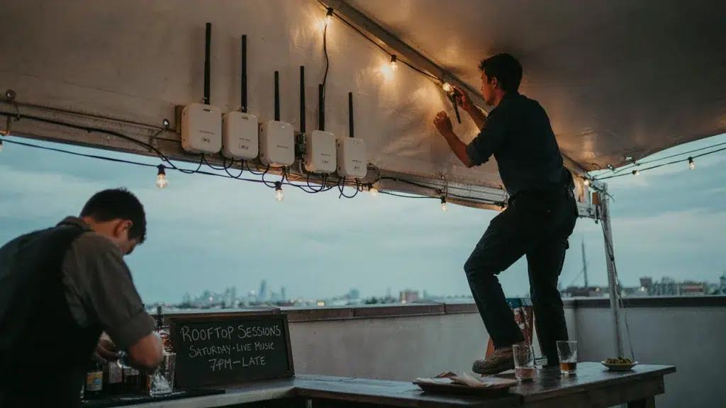 Music Venue, Bar & Studio WiFi in Nashville UniFi for Live Entertainment Spaces